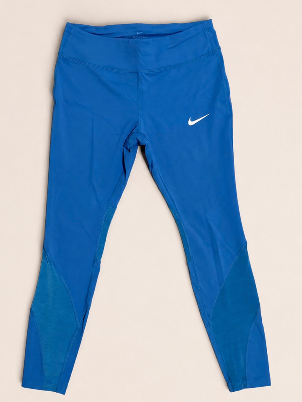 Nike Dri-FIT Blue Running Leggings – Size Large